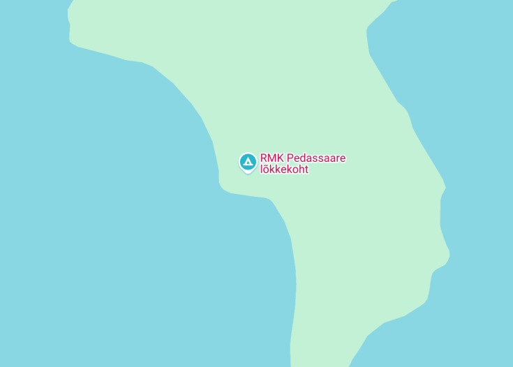 Map of Pedassaare loodusrada trail, Pedassaar