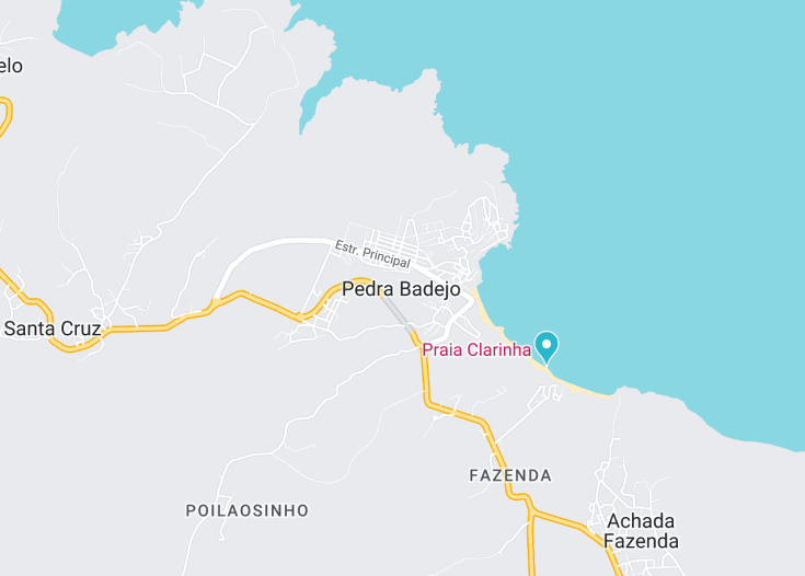 Map of Pedra Badejo, Cabo Verde