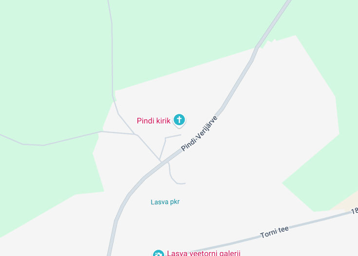 Map of Pindi kirik, Lasva