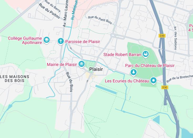 Map of Plaisir, France