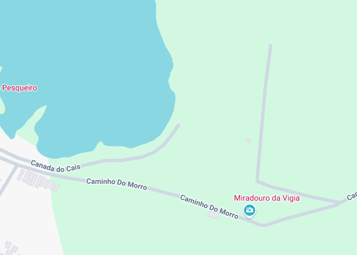 Map of Porto das Capelas, 