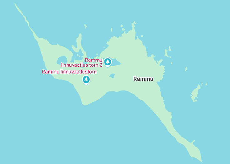 Map of Rammu, Estonia