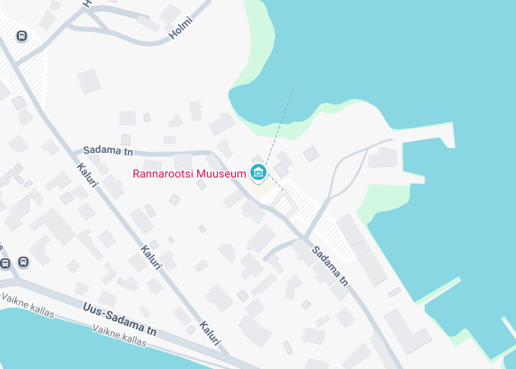 Map of Rannarootsi muuseum, Haapsalu