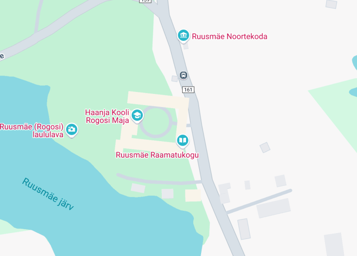 Map of Rogosi mõis, Ruusmäe