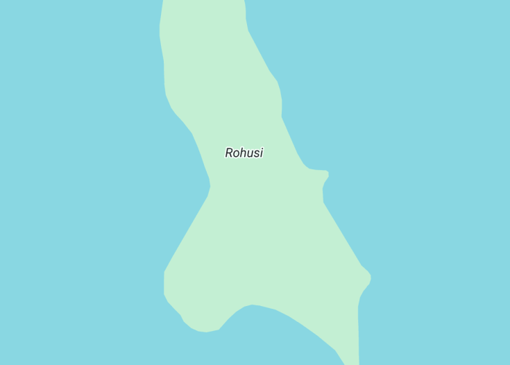 Map of Rohusi, Estonia