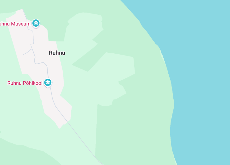 Map of Ruhnu Lighthouse, Ruhnu