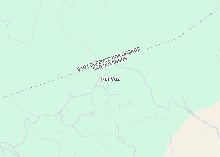 Map of Rui Vaz, Cabo Verde