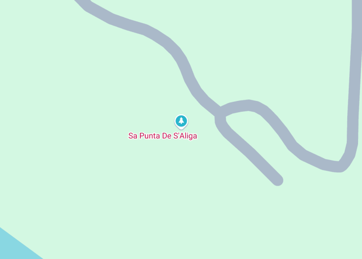 Map of Sa Punta De S’Aliga, Italy