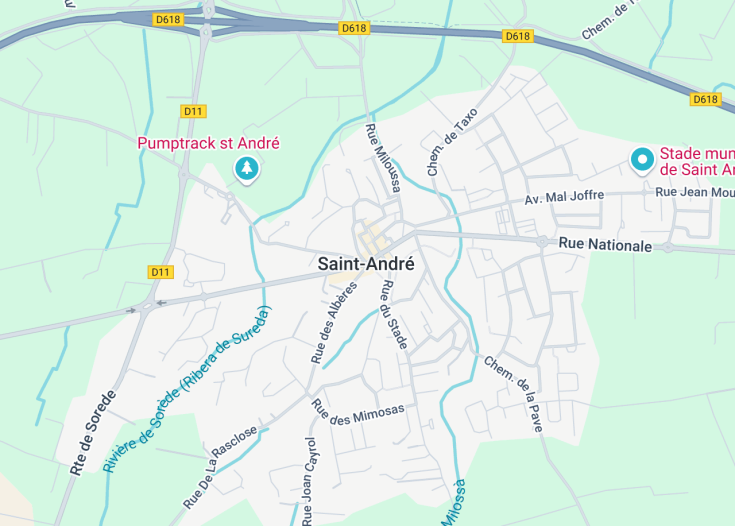 Map of Saint-André, France