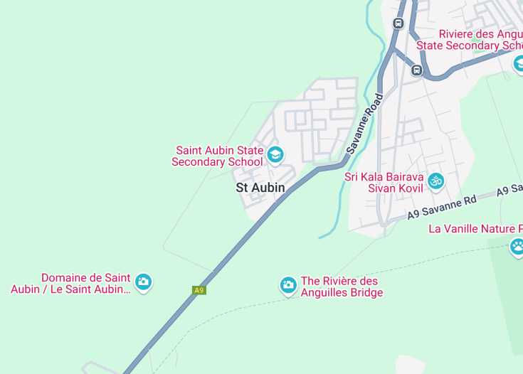 Map of Saint-Aubin, 