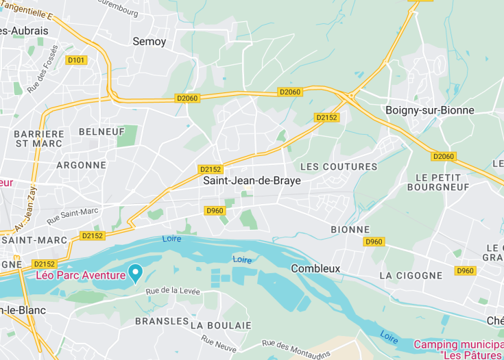 Map of Saint-Jean-de-Braye, France