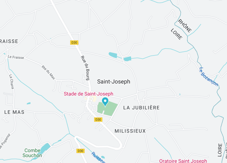 Map of Saint-Joseph, France