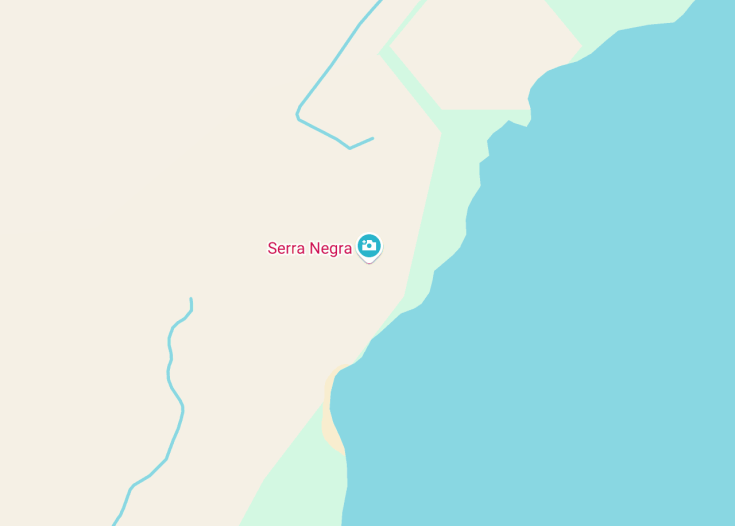 Map of Serra Negra, Cabo Verde