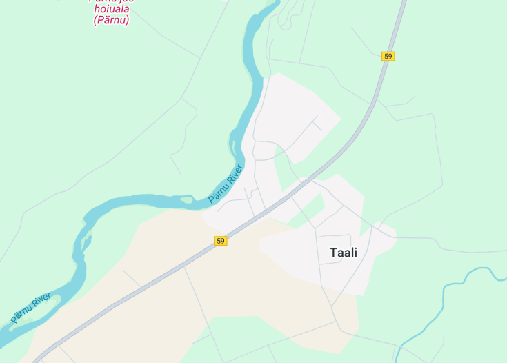 Map of Taali Mõis (Staelenhof Manor), Pärnu