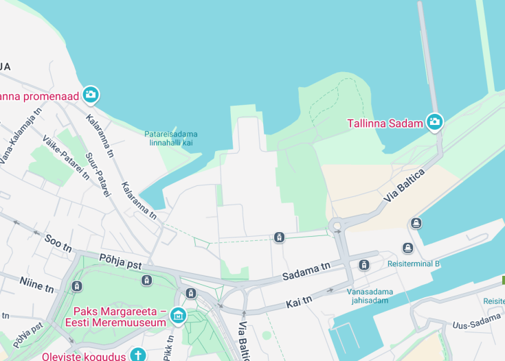 Map of Tallinna Linnahall, Tallinn