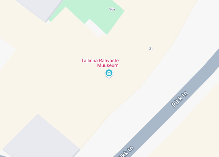 Map of Tallinna Rahvaste Muuseum, Tallinn