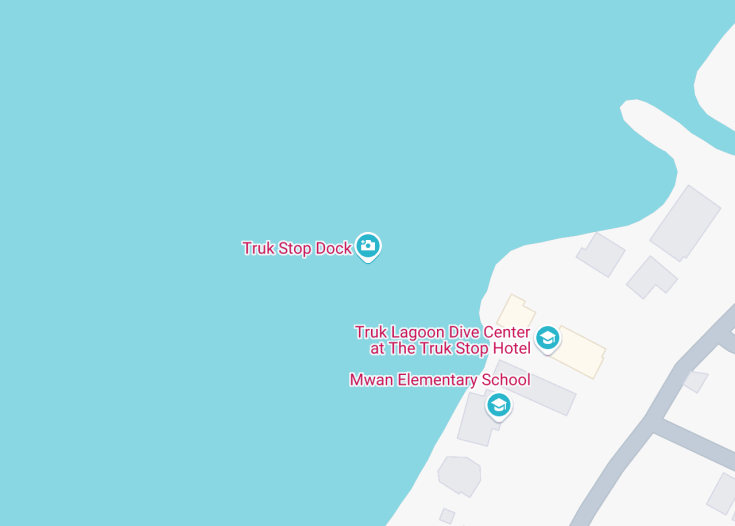 Map of Truk Stop Dock, 