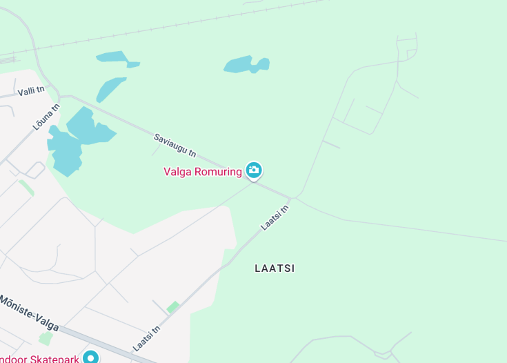 Map of Valga Romuring, Valga