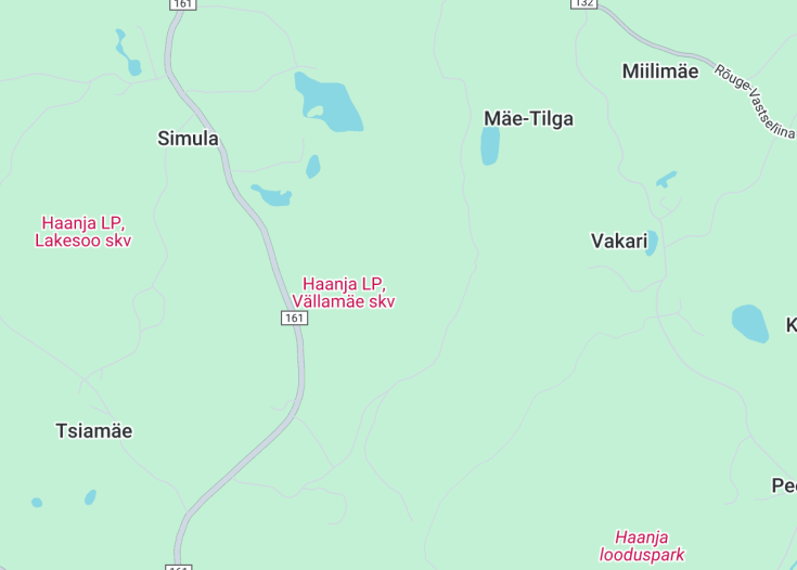 Map of Vällamägi, Haanja