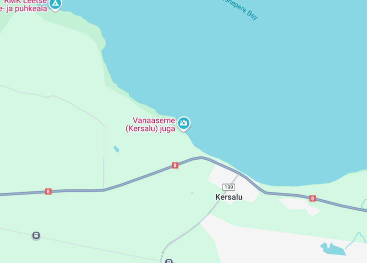 Map of Vanaaseme (Kersalu) juga, Paldiski