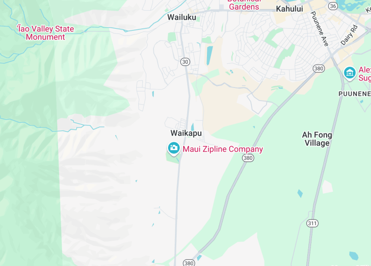 Map of Waikapu, Hawaii (USA)