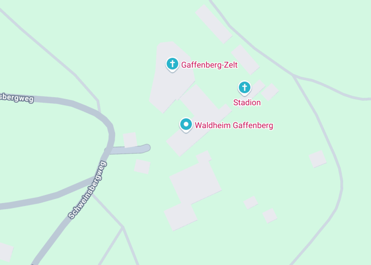 Map of Waldheim Gaffenberg, Germany