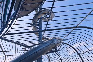 The "Turm Rutsche" at the Donauturm, Europe’s highest slide